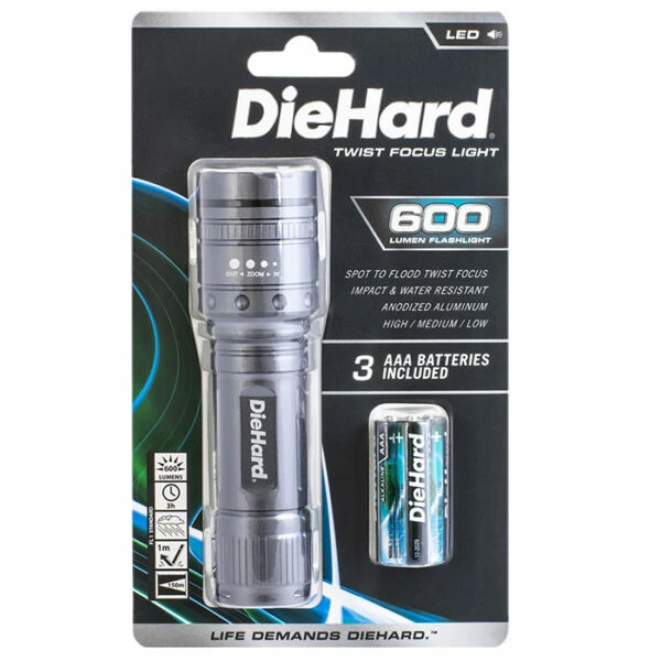 Flash Sale ๐ Dog Walking Dorcy DieHard 600 Lumen Twist Focus Flashlight โ๏ธ 5 Flash Sale ๐ Dog Walking Dorcy DieHard 600 Lumen Twist Focus Flashlight โ๏ธ - Image 3