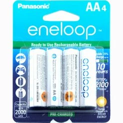 Outlet 🔥 Eneloop AA NiMH Rechargeable Batteries | Genuine Eneloop Brand 🎁