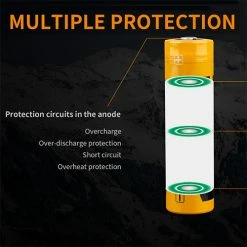 Discount 🤩 Batteries Fenix 21700 Battery ARB-L21-5000 | Fenix Distributor 🎁 -Brightguy Sales Store Fenix 21700 Battery ARB L21 5000 5