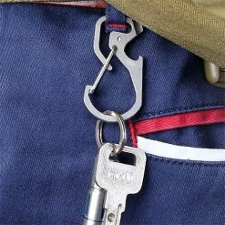 Promo ⭐ Accessories Fenix ALB-20 Titanium Snap Hook | Authorized Distributor ✔️ -Brightguy Sales Store Fenix ALB 20 Titanium Snap Hook 1