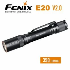 Deals 🔔 Boating Flashlights Fenix E20 V2.0 High Performance AA Flashlight | Fenix Distributor 💯