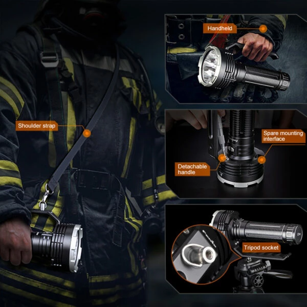 Budget ๐ Flashlights Fenix LR80R Handheld Search Light | 18,000 Lumens ๐ฅฐ 7 Budget ๐ Flashlights Fenix LR80R Handheld Search Light | 18,000 Lumens ๐ฅฐ - Image 5