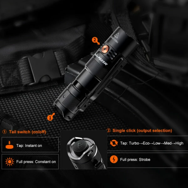 Promo ๐ Dog Walking Fenix PD25R Rechargeable Flashlight | Authorized Distributor ๐ 7 Promo ๐ Dog Walking Fenix PD25R Rechargeable Flashlight | Authorized Distributor ๐ - Image 6