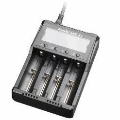 Best Pirce 👍 Accessories Fenix 4 Channel Smart Battery Charger | Fenix Distributor 🎁 -Brightguy Sales Store Fenix Quad Channel Smart Battery Charger 4