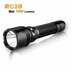 Deals ❤️ Bright Flashlights Fenix RC20 Rechargeable Flashlight | 1,000 Lumens 👍
