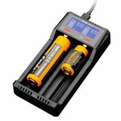Coupon 🧨 Accessories Fenix Two Bay Smart Battery Charger, ARE-D2 | Fenix Distributor ❤️ -Brightguy Sales Store Fenix Two Bay Smart Battery Charger 1