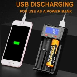 Coupon 🧨 Accessories Fenix Two Bay Smart Battery Charger, ARE-D2 | Fenix Distributor ❤️ -Brightguy Sales Store Fenix Two Bay Smart Battery Charger 2