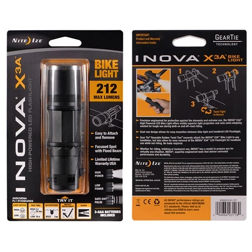 Brand new โ๏ธ Camping Inova X3A Flashlight With Bike Mount ๐ 7 Brand new โ๏ธ Camping Inova X3A Flashlight With Bike Mount ๐ - Image 5