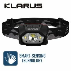 Outlet 🌟 Boating Flashlights Klarus HM1 Smart Sensing Rechargeable Headlamp | 440 Lumens 🧨