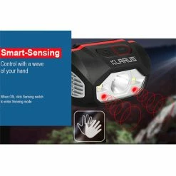 Outlet 🌟 Boating Flashlights Klarus HM1 Smart Sensing Rechargeable Headlamp | 440 Lumens 🧨 -Brightguy Sales Store Klarus HM1 Smart Sensing Rechargeable Headlamp 5