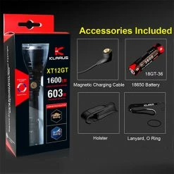 Cheapest ✨ Automotive Repair Flashlights Klarus XT12GT Rechargeable Flashlight 🔔 -Brightguy Sales Store Klarus XT12GT Rechargeable Flashlight 11