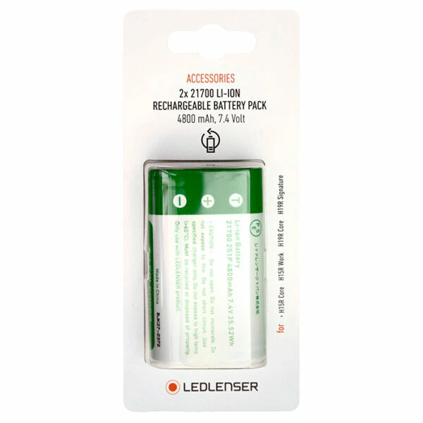 Outlet ๐ Batteries LEDLenser 2x21700 Lithium Ion Rechargeable Battery Pack | 880604 โค๏ธ 4 Outlet ๐ Batteries LEDLenser 2x21700 Lithium Ion Rechargeable Battery Pack | 880604 โค๏ธ - Image 2