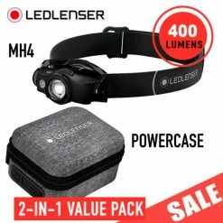 Discount ✨ Boating Flashlights LEDLenser MH4 Rechargeable Headlamp With Powercase | SALE 💯