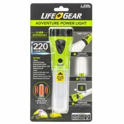 Best Sale ✔️ Boating Flashlights LifeGear Adventure Rechargeable Power Light | 220 Lumens 🔔 -Brightguy Sales Store LifeGear Adventure Rechargeable Power Light goog 600x600 1