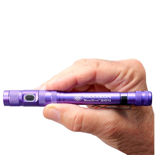 Coupon 👍 Automotive Repair Flashlights Maxxeon WorkStar® 364 UV Penlight | USB Rechargeable | 395nm 🤩 4 Coupon 👍 Automotive Repair Flashlights Maxxeon WorkStar® 364 UV Penlight | USB Rechargeable | 395nm 🤩 - Image 2