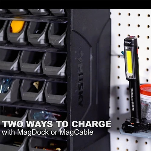 Deals ๐ Automotive Repair Flashlights NEBO Big Larry Pro Rechargeable Work Light | 500 Lumens | NEBO Distributor ๐งจ 8 Deals ๐ Automotive Repair Flashlights NEBO Big Larry Pro Rechargeable Work Light | 500 Lumens | NEBO Distributor ๐งจ - Image 6