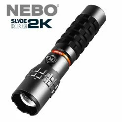 New ✔️ Automotive Repair Flashlights NEBO SLYDE King 2K Rechargeable Flashlight & Worklight | 2000 Lumens 💯