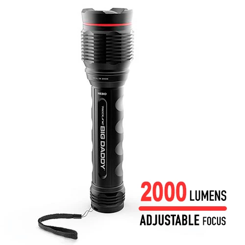 Deals ๐ฅ Bright Flashlights Nebo Redline Big Daddy Flashlight | 2,000 Lumens | Adjustable Focus โญ 3 Deals ๐ฅ Bright Flashlights Nebo Redline Big Daddy Flashlight | 2,000 Lumens | Adjustable Focus โญ