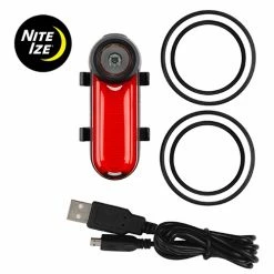 Buy 🔥 Flashlights Nite Ize Radiant® 125 Rechargeable Bike Light | High Vis RED 🛒