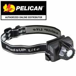 New 🥰 Headlamps Pelican HeadsUP Lite 2690 LED Headlamp | Intrinsically Safe 😉