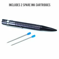 Cheap ✔️ Camping Powertac Scholar Executive Tactical Pen | 140 Lumens ✔️ -Brightguy Sales Store PowerTac Scholar Executive Tactical Pen 1