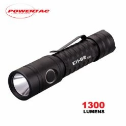 Hot Sale 😍 Boating Flashlights Powertac E11-G2 Compact Rechargeable Flashlight | 1,300 Lumens 😉