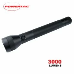 Outlet 😍 Boating Flashlights Powertac Guardsman Full-Size Rechargeable Flashlight | 3,000 Lumens ⌛