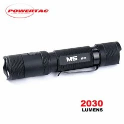 Best reviews of ❤️ Boating Flashlights Powertac M5 G2 Rechargeable Flashlight | 2,030 Lumens 🎁