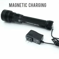 Discount 👍 Bright Flashlights Powertac Patrolman LE-10X® Search Flashlight | 4200 Lumens 💯 -Brightguy Sales Store Powertac Patrolman LE10X Search Flashlight 4