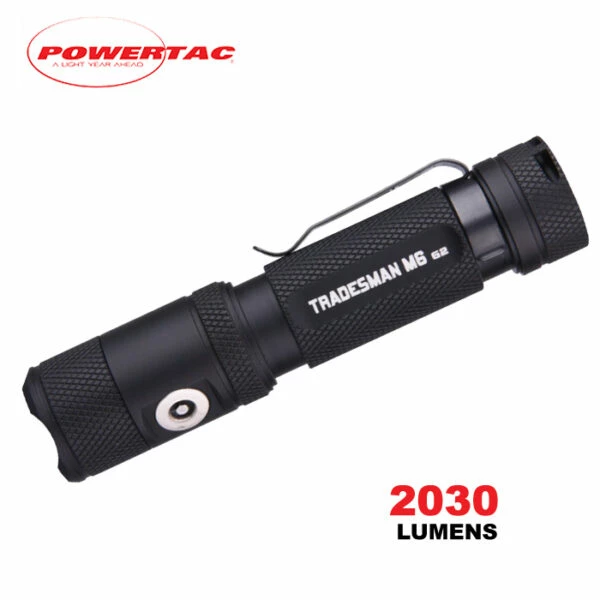 Coupon ๐ Automotive Repair Flashlights Powertac Tradesman M6 G2 Rechargeable Flashlight | 2030 Lumens ๐ 3 Coupon ๐ Automotive Repair Flashlights Powertac Tradesman M6 G2 Rechargeable Flashlight | 2030 Lumens ๐