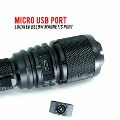Brand new 🥰 Boating Flashlights Powertac Warrior G4FL Flood Beam Tactical Flashlight | 3500 Lumens 😀 -Brightguy Sales Store Powertac Warrior G4FL Flood Beam Tactical Flashlight 8