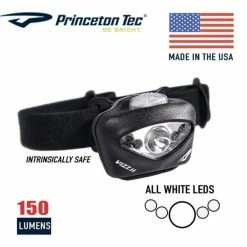Wholesale ✔️ Headlamps Princeton Tec Vizz II MPLS Intrinsically Safe Headlamp | Made In USA 🔥