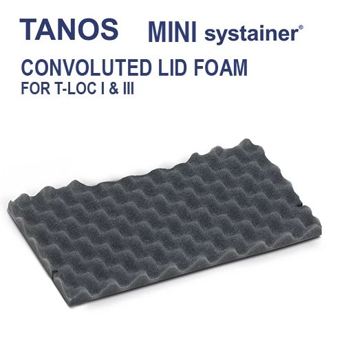 Deals ❤️ T-Loc TANOS Mini Systainer Lid Foam | 80101373 💯 -Brightguy Sales Store TANOS Mini systainer Lid Foam