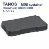 New ⭐ T-Loc TANOS Mini Systainer® Pick & Pluck Smooth Base Foam | 80101376 ⭐ -Brightguy Sales Store TANOS Mini systainer Pick and Pluck Smooth Foam