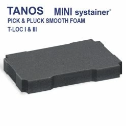 New ⭐ T-Loc TANOS Mini Systainer® Pick & Pluck Smooth Base Foam | 80101376 ⭐